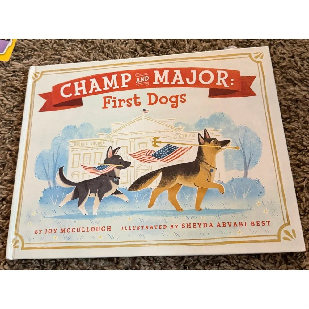 DK Publishing-Champ and Major - First Dogs & American Revolution -History Books
